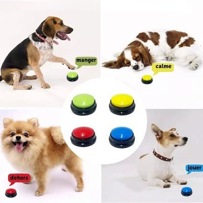 Jouet pour Chien - Buzzer Chien : Le Jouet Intelligent - Coin Chouchou